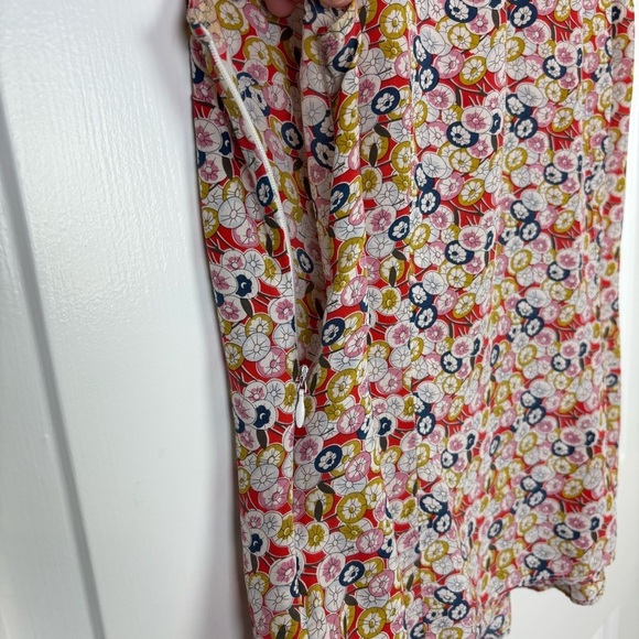 Anthropologie Sine Silk Ruffle Front Sleeveless Blouse Size 2 - Picture 9 of 9